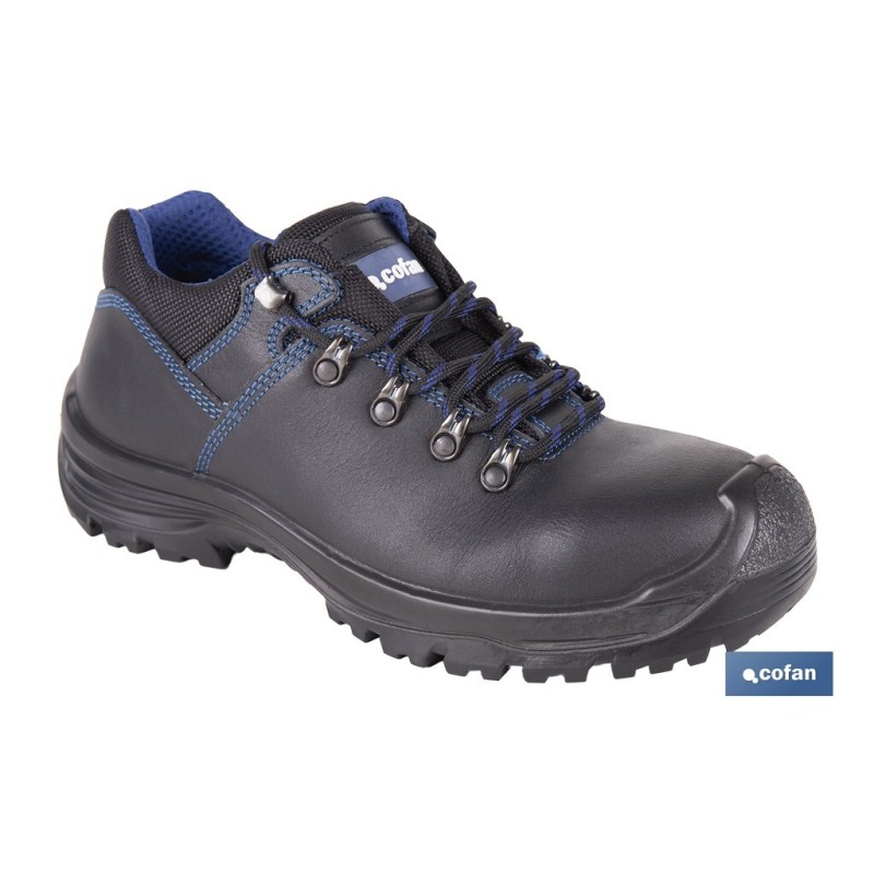 ZAPATO PIEL S-3 MODELO APOLO NO METAL PROTEC T-38