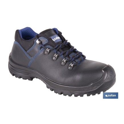 ZAPATO PIEL S-3 MODELO APOLO NO METAL PROTEC T-38