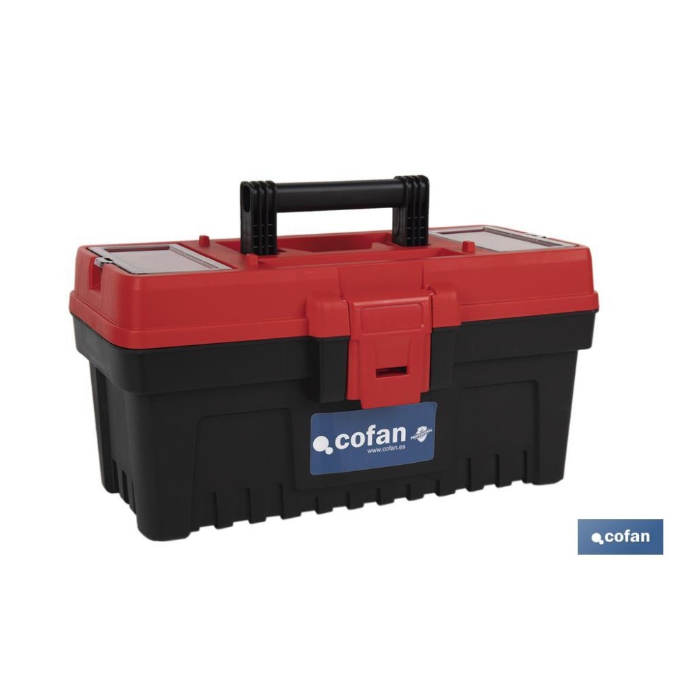 CAJA DE HERRAMIENTAS SEMIPROFESIONAL 360 X 193 X 186 MM