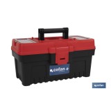CAJA DE HERRAMIENTAS SEMIPROFESIONAL 360 X 193 X 186 MM