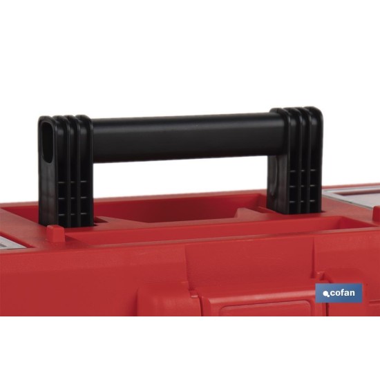 CAJA DE HERRAMIENTAS SEMIPROFESIONAL 360 X 193 X 186 MM