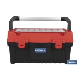 CAJA DE HERRAMIENTAS CON ORGANIZADOR Y REFUERZOS ABS 595 X 288 X 308 MM