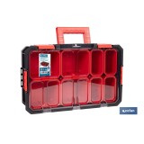 CAJA DE HERRAMIENTAS MODULAR CON ORGANIZADORES