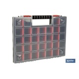 ESTUCHE ORGANIZADOR 32 COMPARTIMENTOS 399 X 303 X 50 MM
