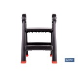 TABURETE ESCALERA 2 PELDAÑOS 470 X 435 X 630 MM