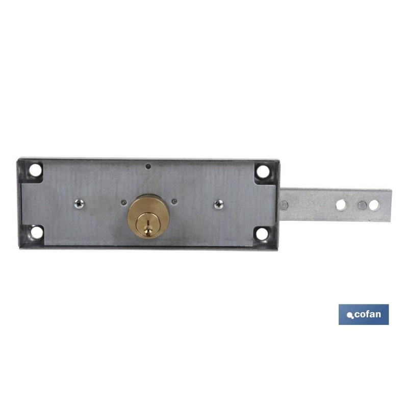 Cerradura Persiana Metal P DERECHA(Llaves Iguales)AAA