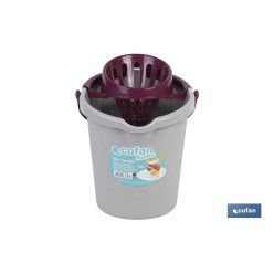 CUBO ESCURRIDOR 14L.MORADO