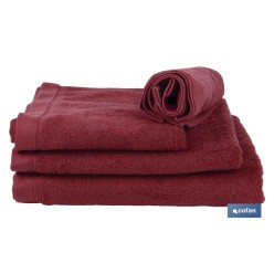 TOALLA DUCHA BURDEOS 580GR/M2  MODELO PARIS 70X140cm