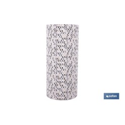 ROLLO DE ALFOMBRA EN MOSAICOS VANGUARDISTA 50% ALGODÓN 50% POLIÉSTER 50 CM X 15 M