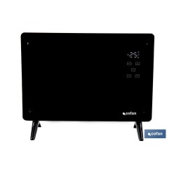 CONVECTOR DE PANEL DE VIDRIO PANTALLA LED 1500 W
