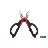 TIJERAS ELECTRICISTA PROFESIONAL 160mm (pelacables/crimpar)