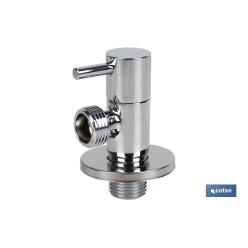 VÁLVULA DE ESCUADRA 1/2 x 1/2 MODELO LUX