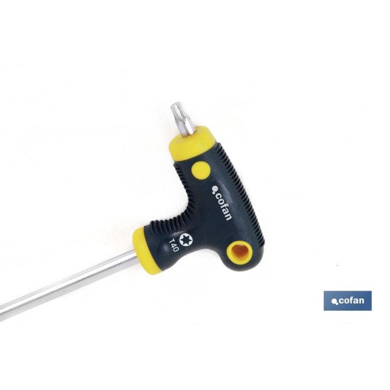 SET DESTORNILLADOR T 7 PCS TORX