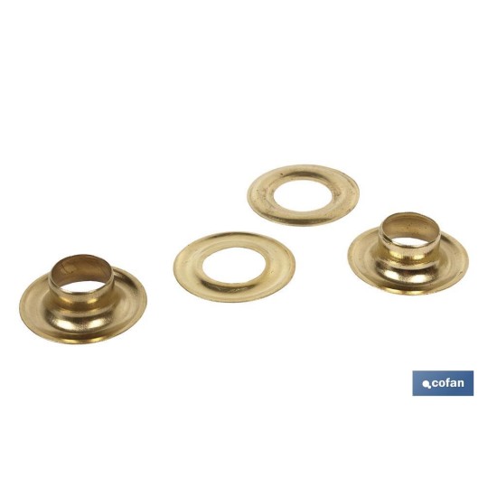 KIT DE 12 SETS DE OJETES 10 mm
