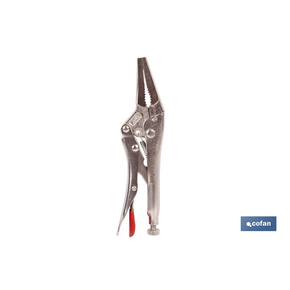 TENAZA GRIP BOCAS LARGAS 6.1/2