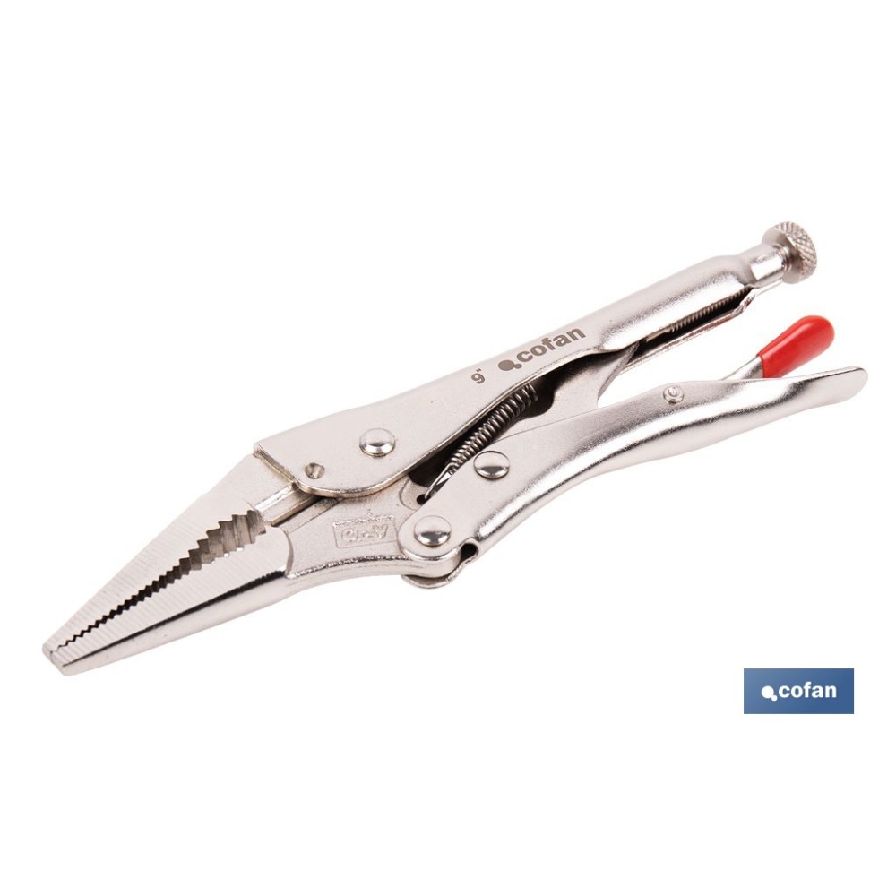 TENAZA GRIP BOCAS LARGAS 9