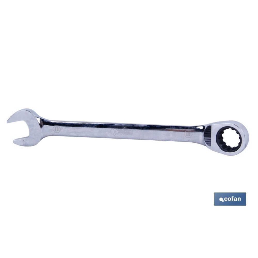 LLAVE COMBINADA CARRACA REVERS. 8MM