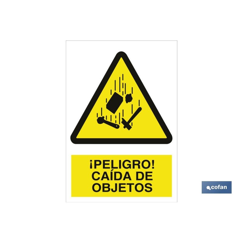 SEÑAL POLIESTIRENO 210X148MM.