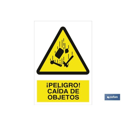 SEÑAL POLIESTIRENO 210X148MM.
