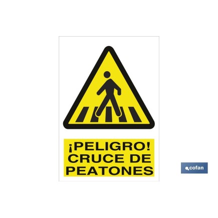 SEÑAL POLIESTIRENO 420X297MM.