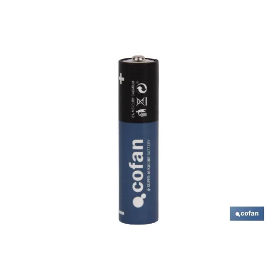 Comprar BLISTER 4 PILAS ALCALINA PLUS LR03/ Cofan | almacendeferreteriacor.es