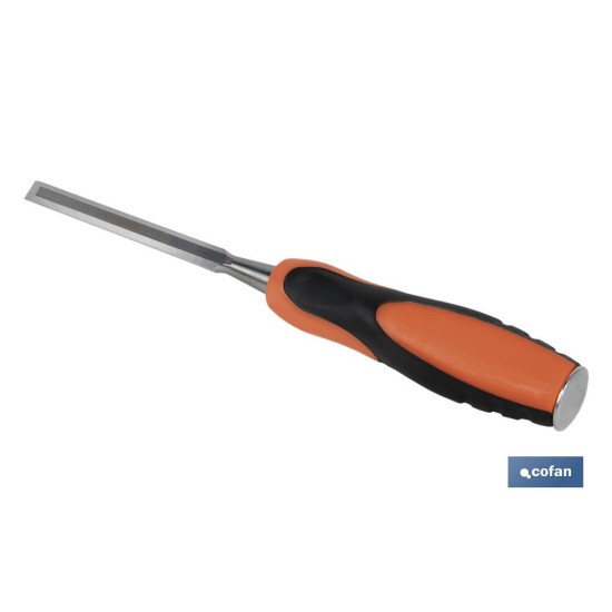 FORMÓN CON MANGO BIMATERIAL ANCHO DE CORTE 10 MM