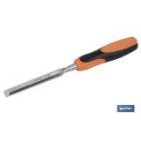 FORMÓN CON MANGO BIMATERIAL ANCHO DE CORTE 14 MM