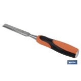 FORMÓN CON MANGO BIMATERIAL ANCHO DE CORTE 15 MM