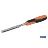 FORMÓN CON MANGO BIMATERIAL ANCHO DE CORTE 15 MM