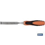 FORMÓN CON MANGO BIMATERIAL ANCHO DE CORTE 16 MM