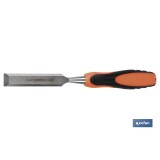 FORMÓN CON MANGO BIMATERIAL ANCHO DE CORTE 22 MM