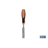 FORMÓN CON MANGO BIMATERIAL ANCHO DE CORTE 22 MM