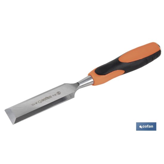 FORMÓN CON MANGO BIMATERIAL ANCHO DE CORTE 30 MM