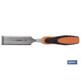 FORMÓN CON MANGO BIMATERIAL ANCHO DE CORTE 32 MM