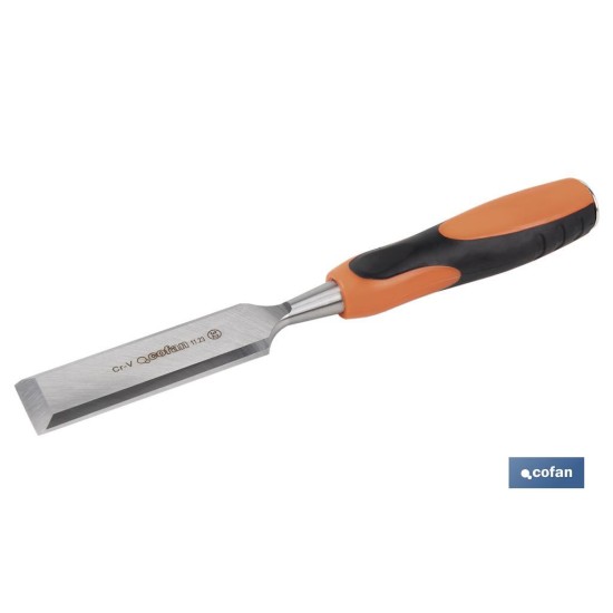 FORMÓN CON MANGO BIMATERIAL ANCHO DE CORTE 32 MM