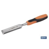 FORMÓN CON MANGO BIMATERIAL ANCHO DE CORTE 32 MM