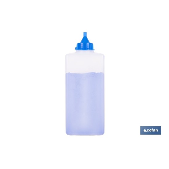FRASCO DE POLVO AZUL 500 GRS
