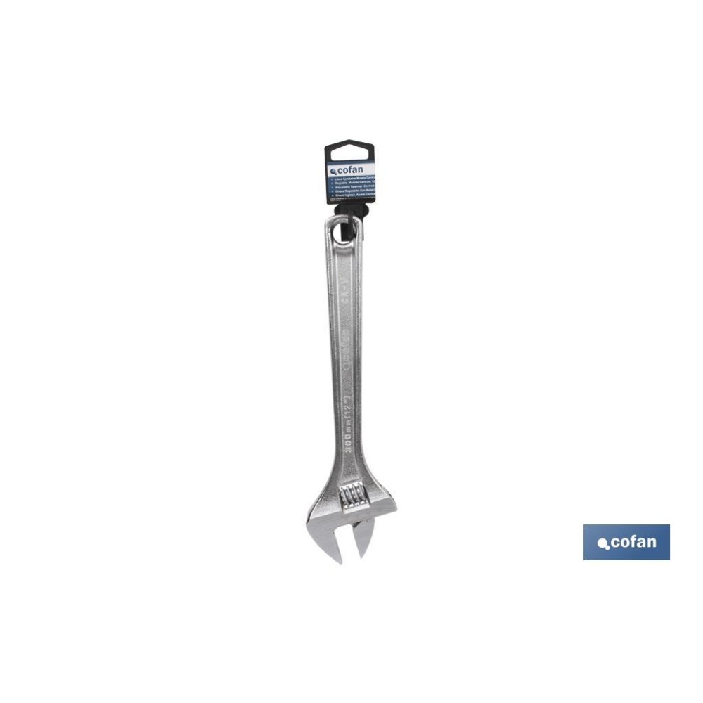 LLAVE AJUSTABLE MOLETA CENTRAL 24