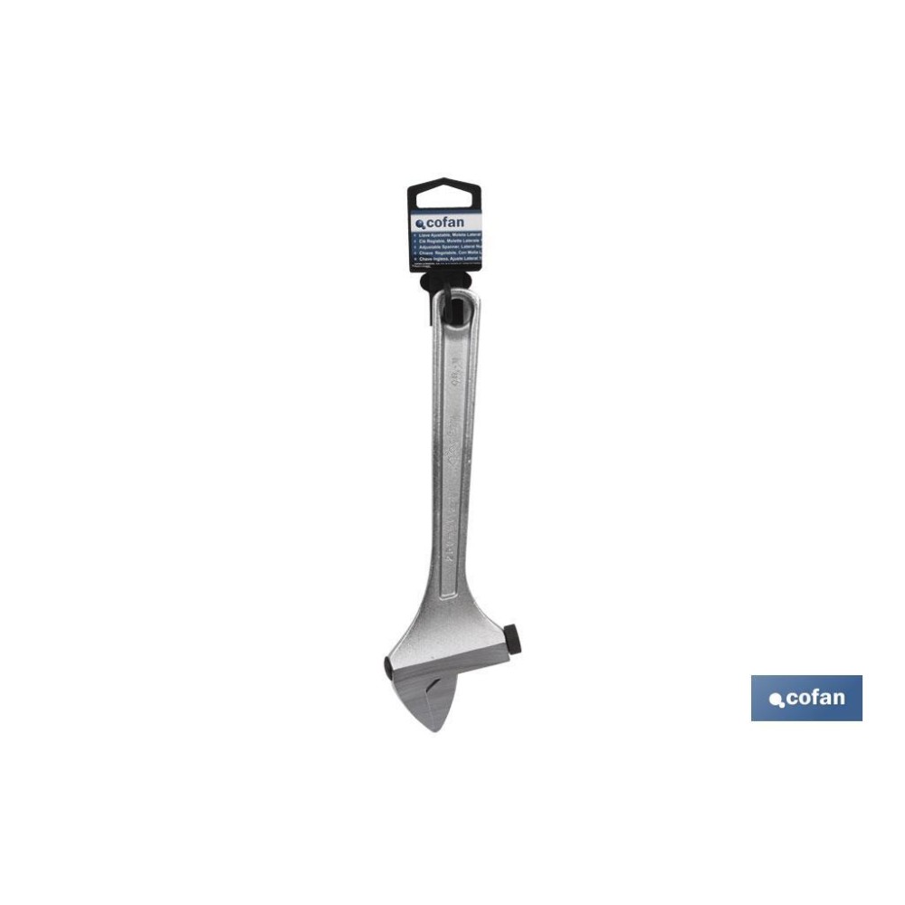 LLAVE AJUSTABLE MOLETA LATERAL 6