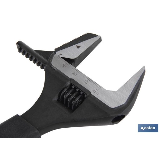 LLAVE AJUSTABLE GRAN APERTURA REVERSIBLE 8(200mm)