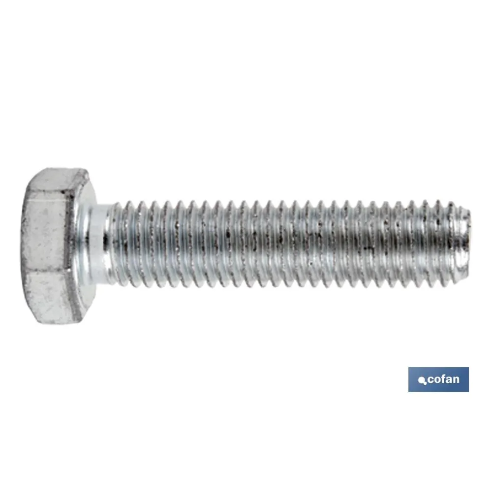 Comprar DIN-933 C-10.9 M-10 X 25 Z (PACK: 5 Cofan | almacendeferreteriacor.es