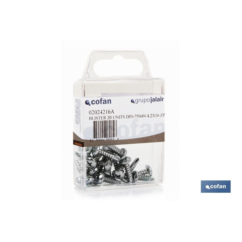 BL 10 UDS. DIN-7504N 4,2X19 Z