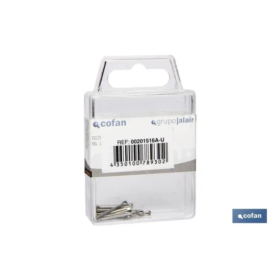 Comprar BLÍSTER DE 25 UDS. DIN-94 M-15X16 V Cofan | almacendeferreteriacor.es