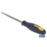 LIMA TRIANGULAR DELGADA 100mm EXTRAFINA