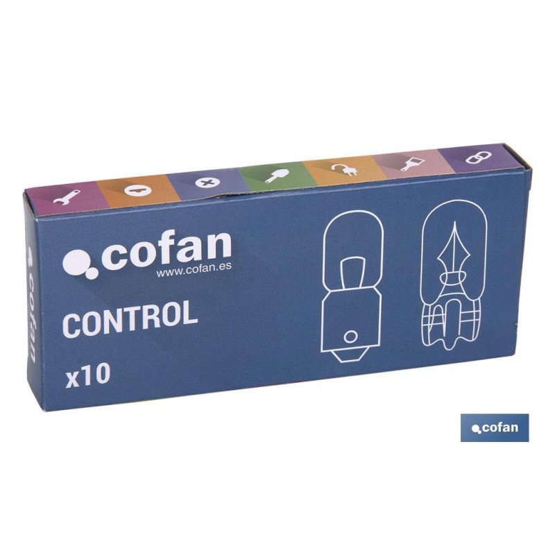 LÁMPARA COFAN CONTROL T4W (BA9s) 12V venta unitaria