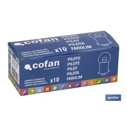 LÁMPARA COFAN PILOTO R5W (BA15s) 24V venta unitaria