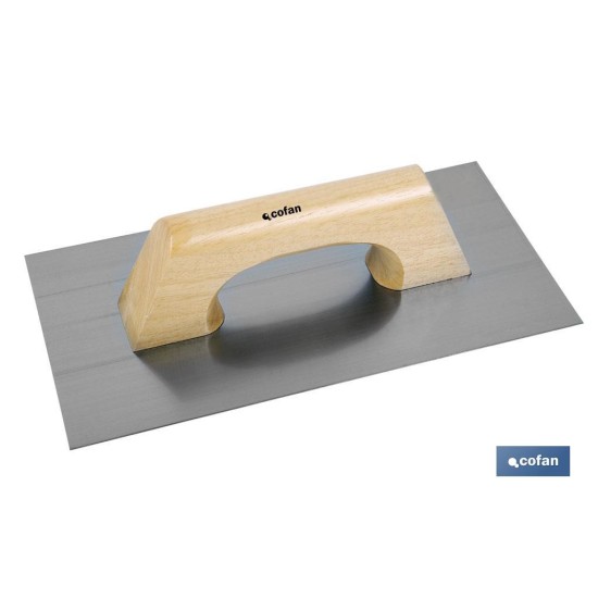 LLANA MODELO RECTANGULAR L-300X150X0.7mm.