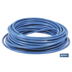 CAJA 25MT TUBO POLIURETANO AZUL 2,5X4