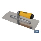 LLANA VENECIANA INOX PULIDO ESPEJO 280X120MM