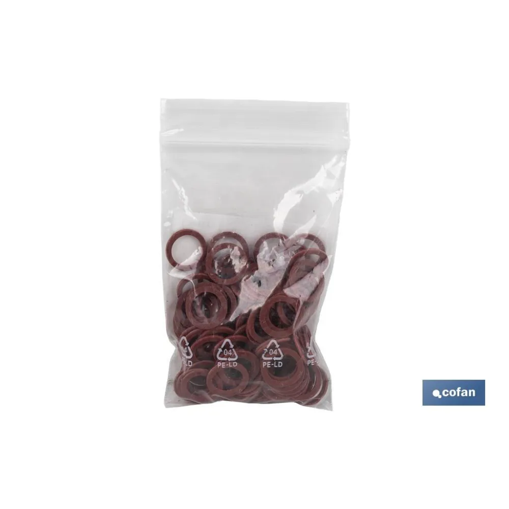 Comprar ARANDELA DE FIBRA ROJA M-8 X 14 X 1 Cofan | almacendeferreteriacor.es